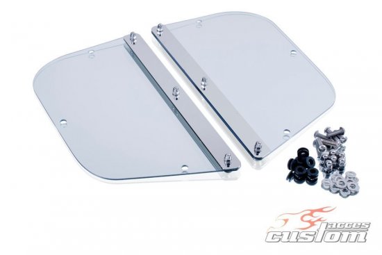 Engine guards deflector CUSTOMACCES DD0004W transparent