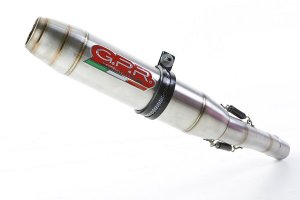 Mid-full exhaust system GPR DEEPTONE Brushed Stainless steel including catalyst