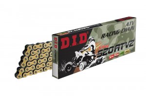 Lant X-Ring ATV D.I.D Chain 520ATV2 98 zale Auriu/Negru