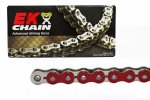 Lant de curse pentru motocross EK 520 MRD7 120 L Red/Silver