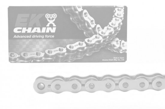 Premium QX-Ring chain EK 525 SRX2 120 zale Alb