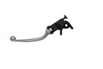 Adjustable folding lever ACCOSSATO aluminium, master cylinder argintiu