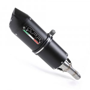 Slip-on exhaust GPR FURORE Matte Black including removable db killer, link pipe and catalyst