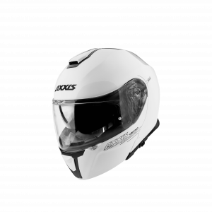Casca Flip up AXXIS GECKO SV ABS solid white gloss L