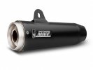 2 Silencer MIVV M.011.SGB GHIBLI Black painted stainless steel