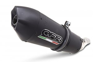 Slip-on exhaust GPR GPE ANN. Titanium Matte Black including removable db killer and link pipe