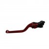 Clutch Lever ACCOSSATO fixed CNC-worked aluminium, red