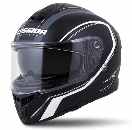 Casca integrala CASSIDA Integral GT 2.0 Reptyl black/ white XS pentru DUCATI GT 1000 SportClassic