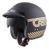 Jet helmet CASSIDA OXYGEN RONDO black matt / gold M