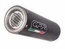 Sistem de evacuare complet GPR CF.8.RACEDB.M3.PP M3 Brushed Stainless steel including removable db killer