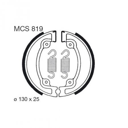 Saboti de frana LUCAS MCS 819