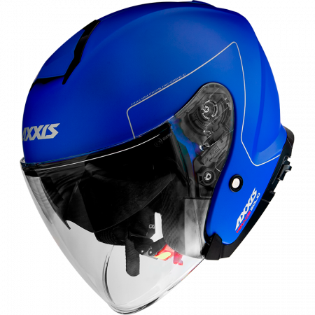 JET helmet AXXIS MIRAGE SV ABS solid a7 matt blue XXL pentru APRILIA MX 50