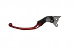 Adjustable folding lever ACCOSSATO aluminium, master cylinder Rosu