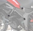 Chassis cap covers PUIG 9636N Negru