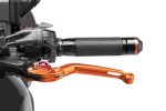 Clutch lever without adapter PUIG 260TR foldable orange/red