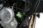 Spare rubber end protector PUIG R19 verde