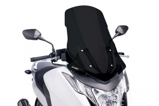 Windshield PUIG 6035N V-TECH LINE TOURING Negru