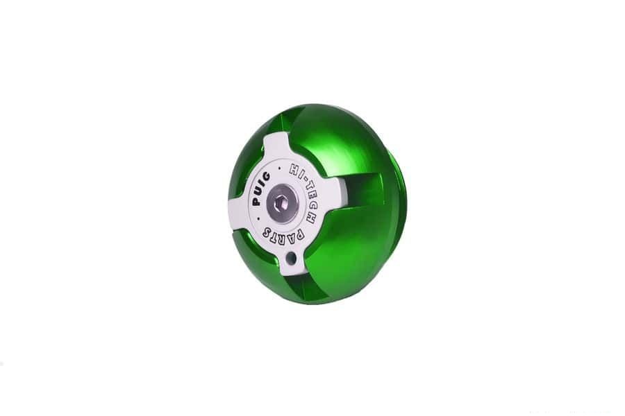 Plug oil cap PUIG 6155V verde M20x1,5