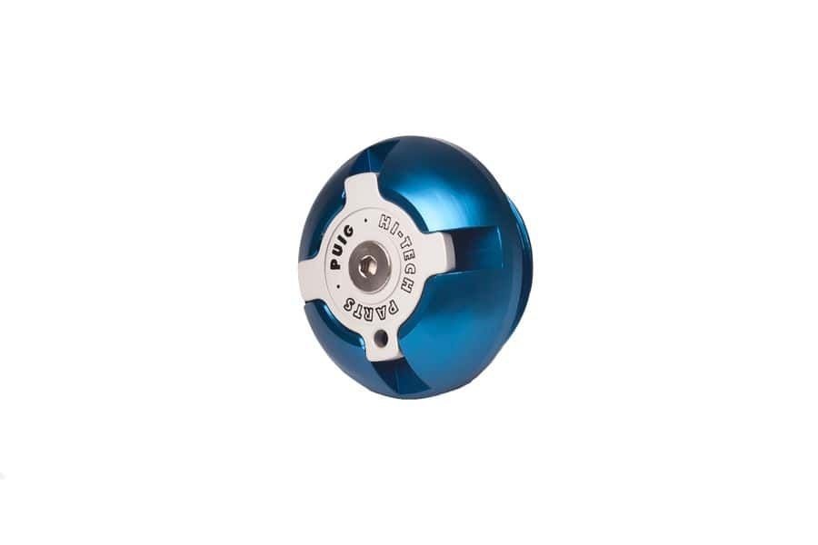 Plug oil cap PUIG 6777A Albastru M25x1,5