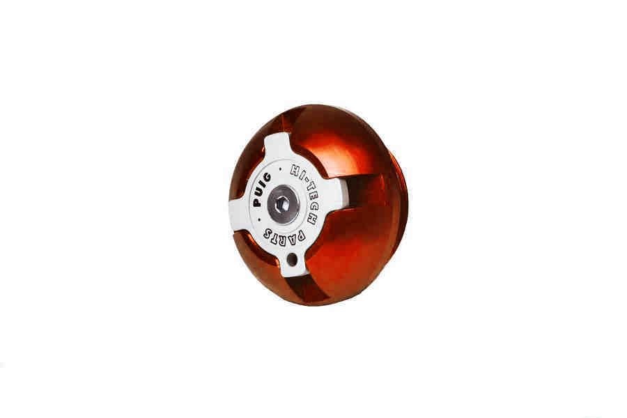 Plug oil cap PUIG 6780T portocaliu M24x3