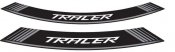 Rim strip PUIG 9293P TRACER argintiu set of 8 rim strips