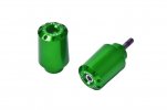 Bar ends PUIG 9357V LONG verde