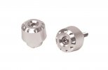 Bar ends PUIG 9358P SHORT argintiu