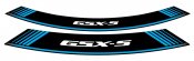 Rim strip PUIG 9442A GSXS Albastru set of 8 rim strips