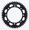 Rear ALU sprocket SUPERSPROX RAL-455:48-BLK Negru 48T, 420