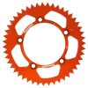 Rear ALU sprocket SUPERSPROX RAL-4:47-ORG portocaliu 47T, 420