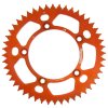 Rear ALU sprocket SUPERSPROX RAL-4:48-ORG portocaliu 48T, 420