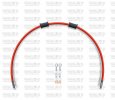 Kit conducta ambreiaj Venhill HON-11004C-RD POWERHOSEPLUS (1 conducta in kit) Red hoses, chromed fittings