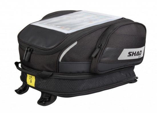 Geanta de rezervor (tank bag) SHAD SL20F prindere cu chingi pentru HUSQVARNA WR 250