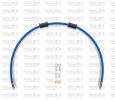 Kit conducta ambreiaj Venhill HON-11004C-SB POWERHOSEPLUS (1 conducta in kit) Solid blue hoses, chromed fittings