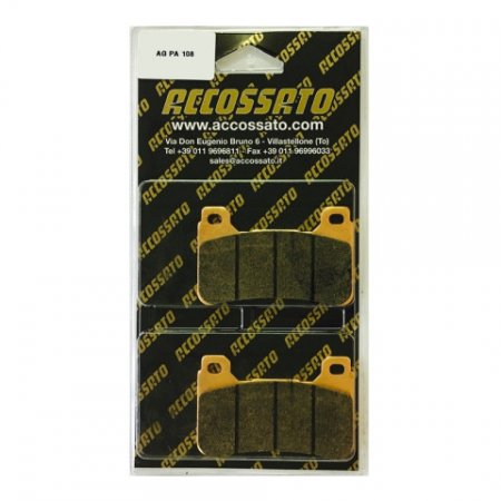 Placute de frana ACCOSSATO AGPA108 OR