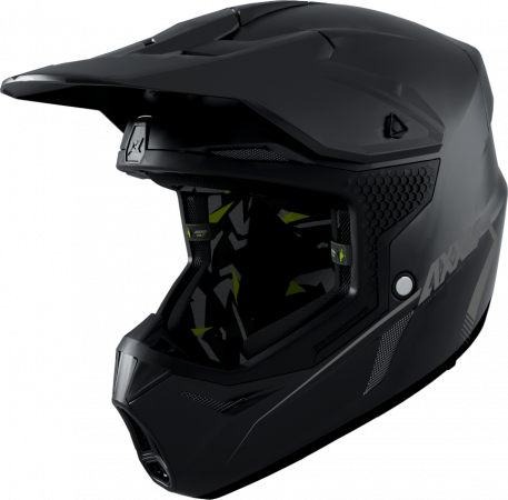 MX helmet AXXIS WOLF ABS solid black matt S pentru KAWASAKI VN 800