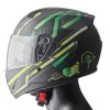 Casca integrala GMS ZG12501 HEXAGO graphic green XS