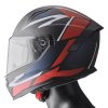 Casca integrala GMS ZG12601 VELOX graphic matt black-red-white L