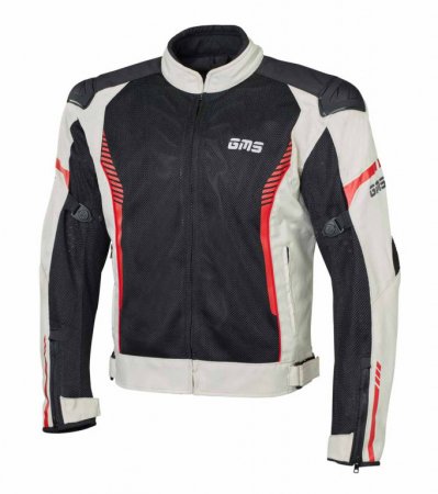 Geaca GMS SAMU MESH beige-red-black XL pentru YAMAHA WR 450 F