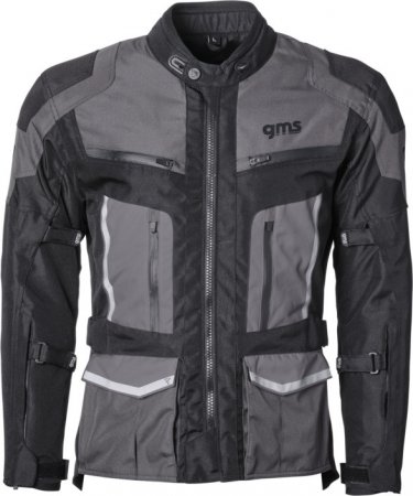 Geaca GMS TIGRIS WP black-grey 2XL pentru APRILIA RX 50