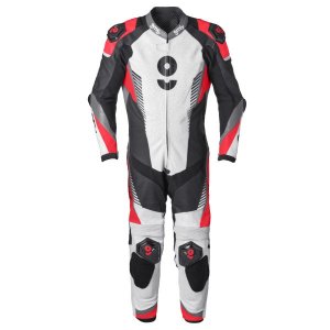 1 piece Leather Suit GMS GRC-1 black-white-red 48H