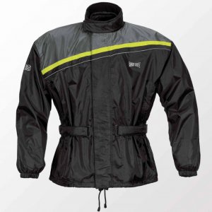 Geaca de ploaie GMS DOUGLAS black-yellow fluo S